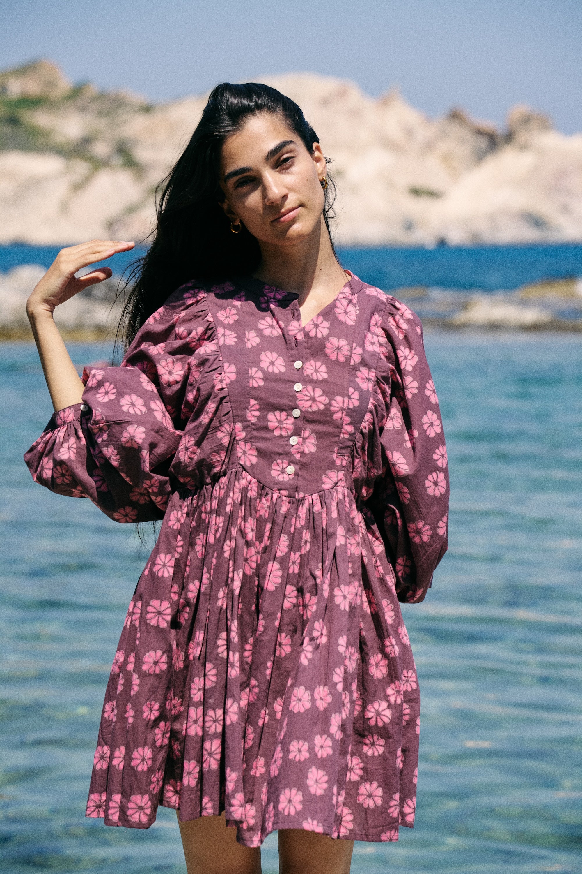 Anika Mini Dress ~ Pink Cosmos | Mini Style, Maximum Comfort – DOI