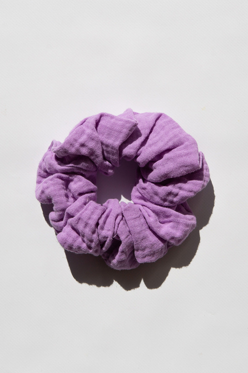 Upcycled Scrunchie ~ Lilac