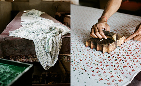 Postcards from India Issue 12 | The Making of Kyra Maxi Azure & Coral