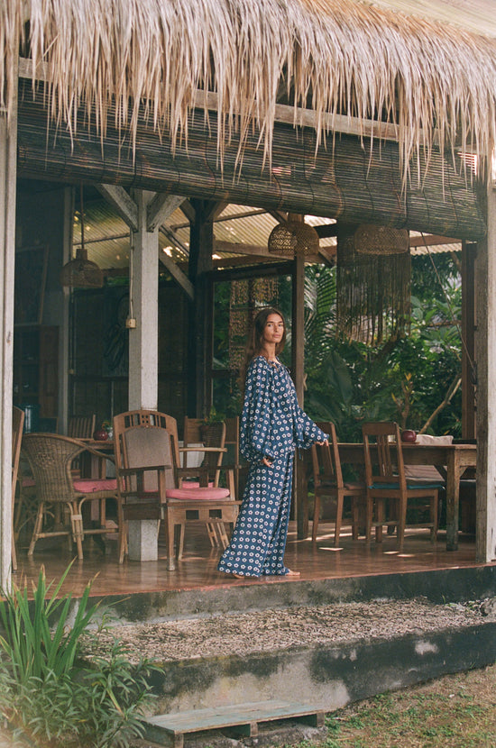 Zahra Blouse ~ Indigo