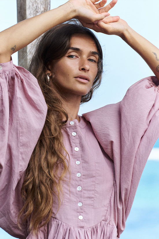 Anika Maxi Dress ~ Mulberry