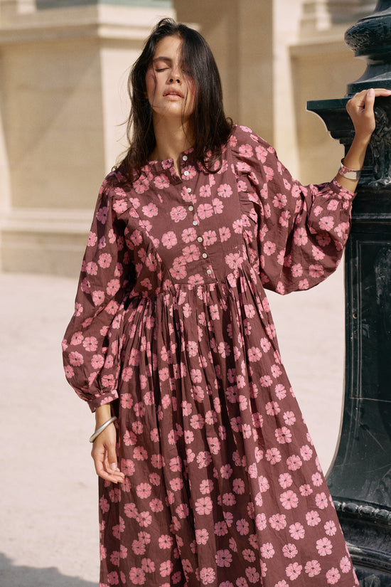 cosmos maxi dress Anika Maxi Dress ~ Pink Cosmos
