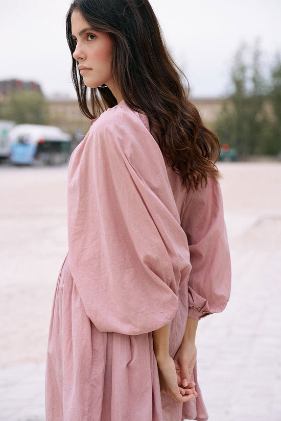mulberry pink dress Mulberry Bridesmaid Dress Chiffon Size Medium