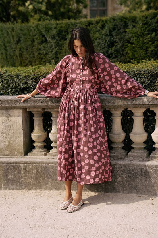 anika maxi dress Anika Maxi Dress ~ Pink Cosmos