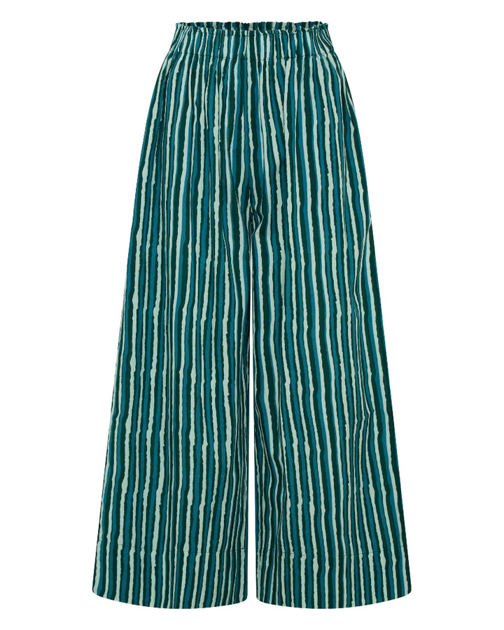 Ria Pants ~ Cyan Candy
