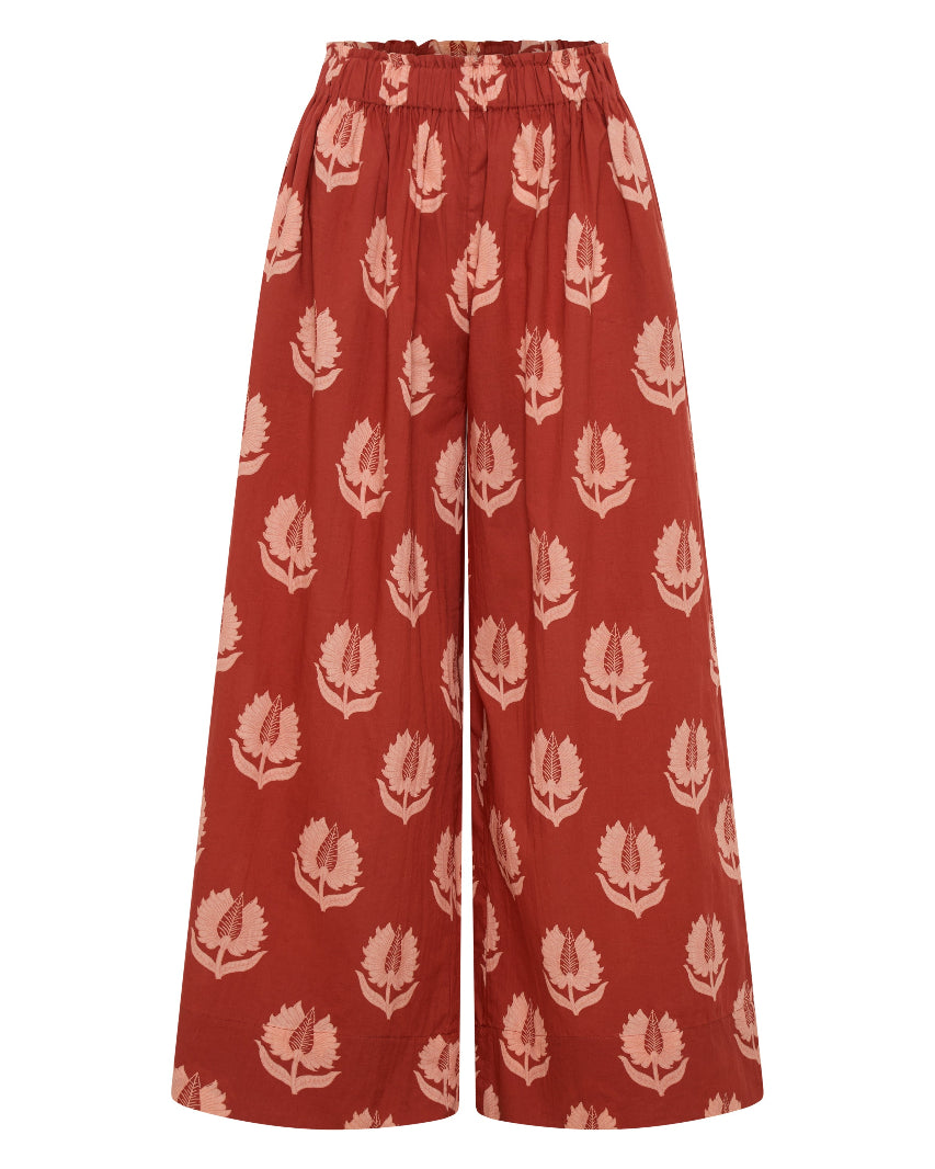 Ria Pants ~ Ruby Red