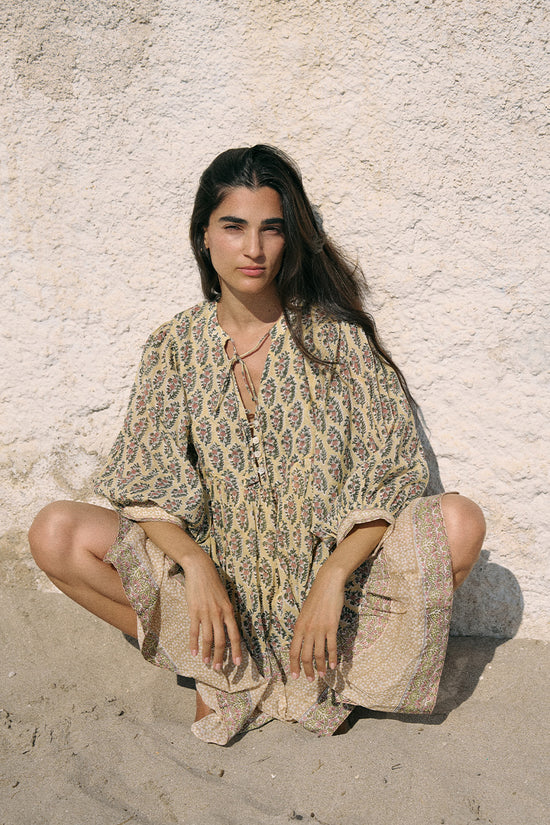 mini dress sitting MORANA MESH MINI DRESS