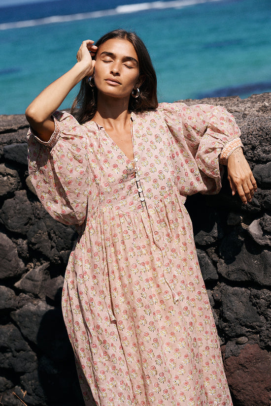 Bhoomi Maxi Dress ~ Sunset Bhoomi Maxi Dress ~ Sunset