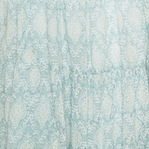 Upcycled Scrunchie ~ Sea Mist