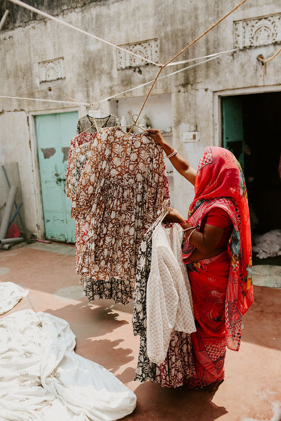 Anika Maxi Dress ~ Mulberry