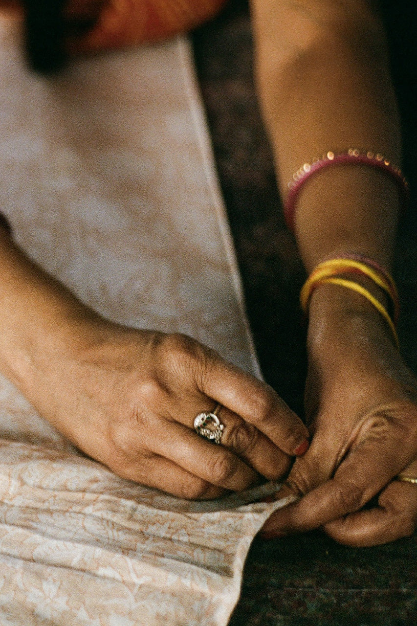 Kyra Midi Dress ~ Apricot Blush