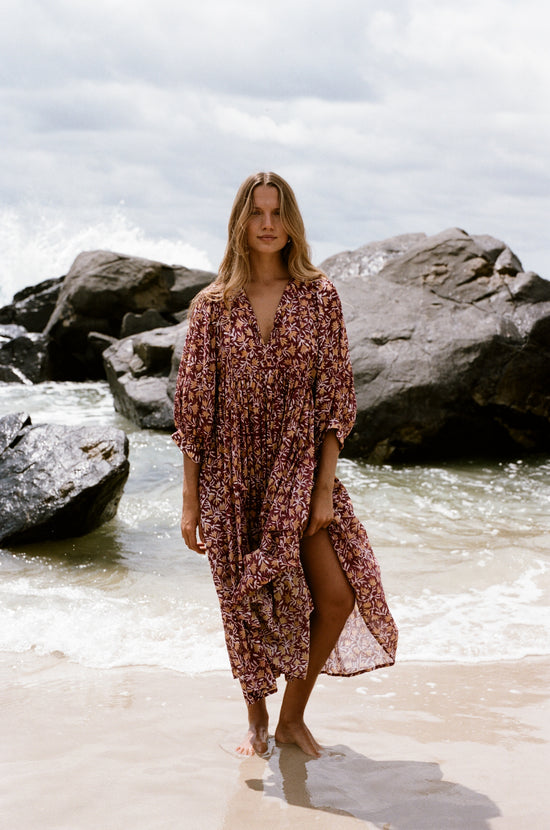 midi indian cotton summer dresses Kyra | Midi Dress | Sumac - Boho Balloon Sleeve Gauze Cotton midi indian cotton summer dresses Kyra | Midi Dress | Sumac - Boho Balloon Sleeve Gauze Cotton