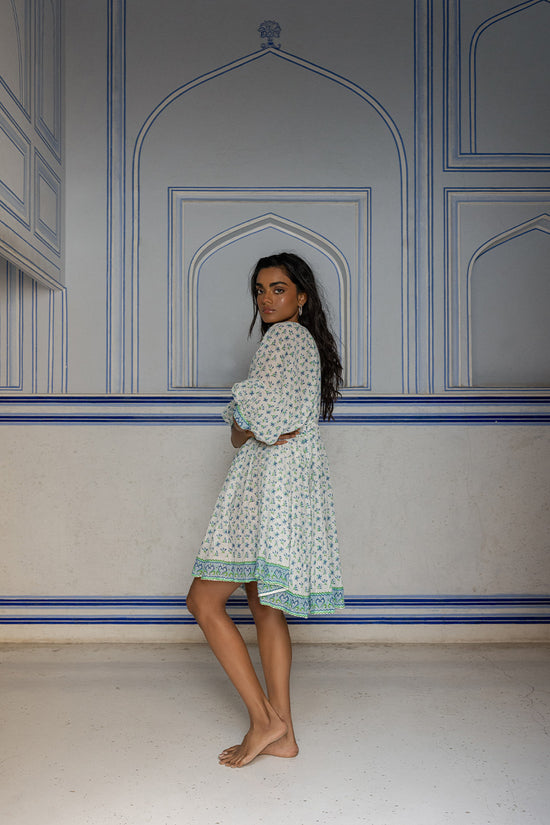 azure mini dress AZURE LACE MINI DRESS