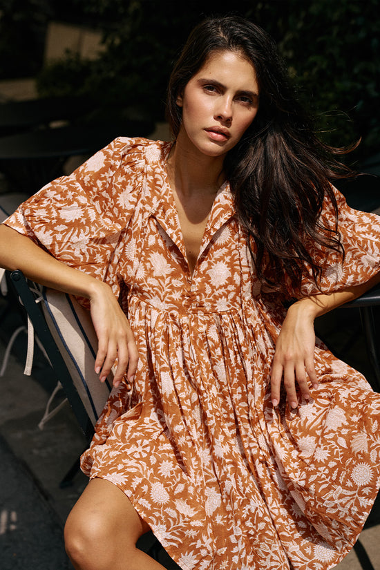 Kyra Mini Dress ~ Caramel | Mini Style, Maximum Comfort – DOI