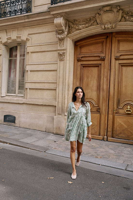 Kyra Mini Dress ~ Jade