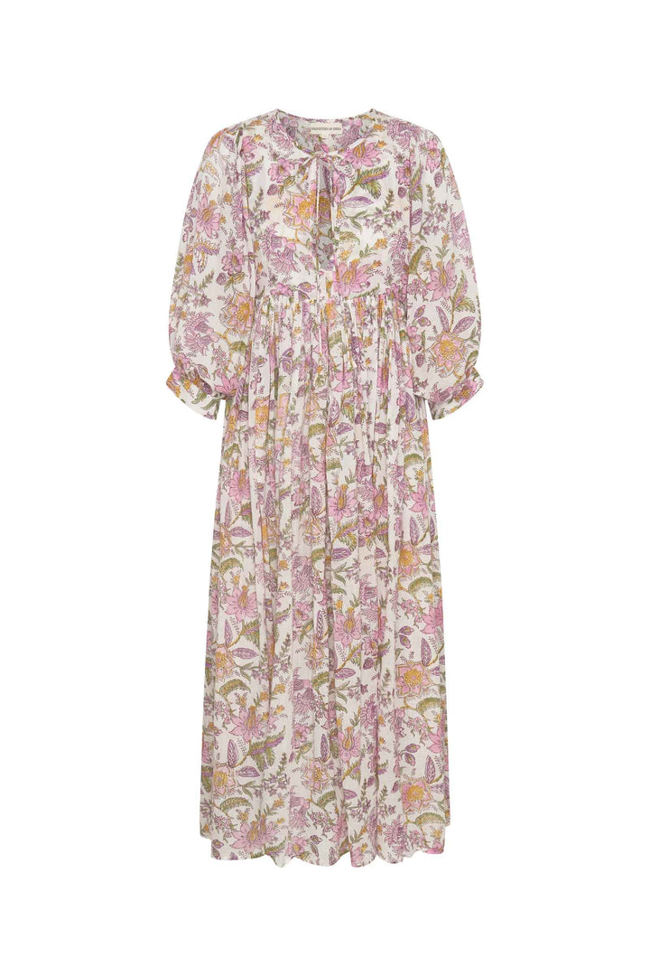 Kyra Maxi Dress ~ Fuchsia Bloom