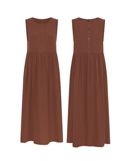 Nadi Dress ~ Chocolate