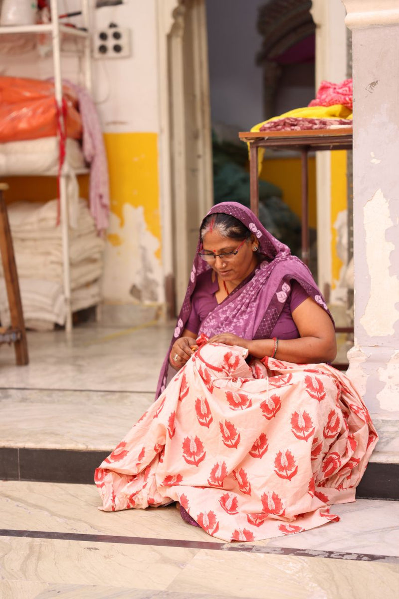 Ria Mini Dress ~ Strawberry Cream