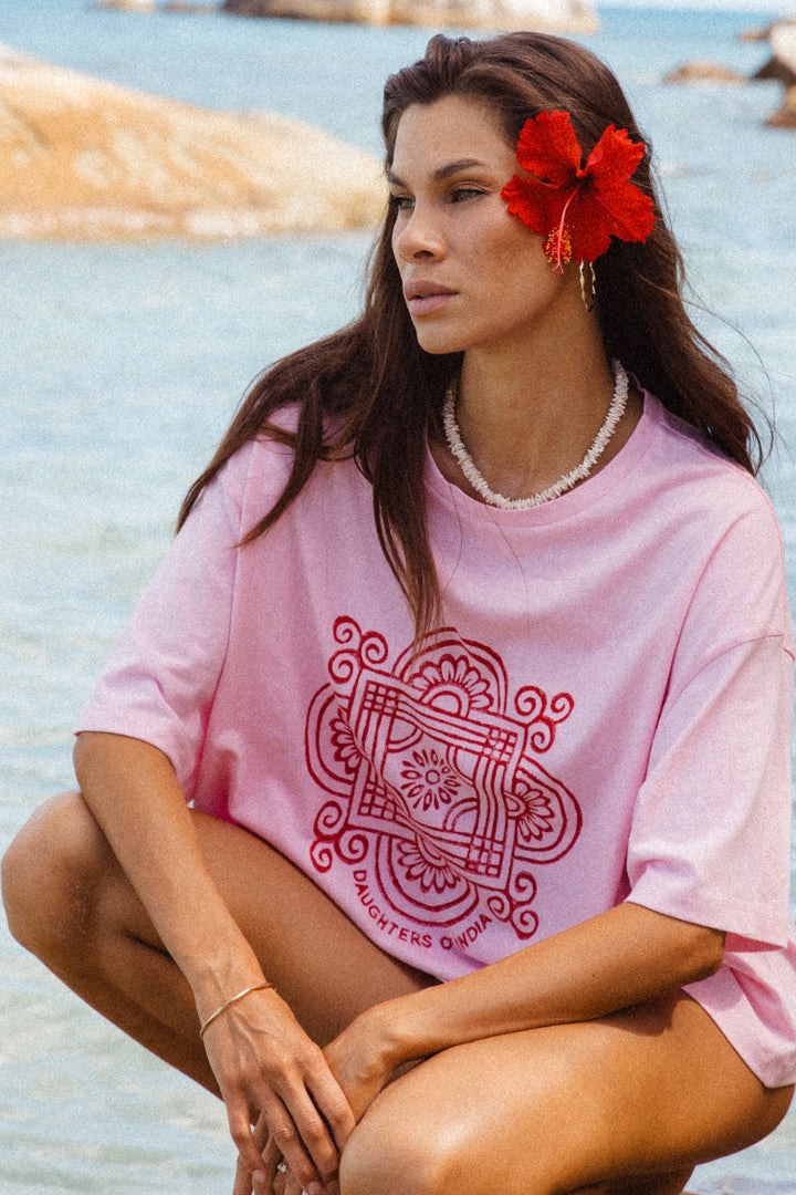 Shanti Tee ~ Pink