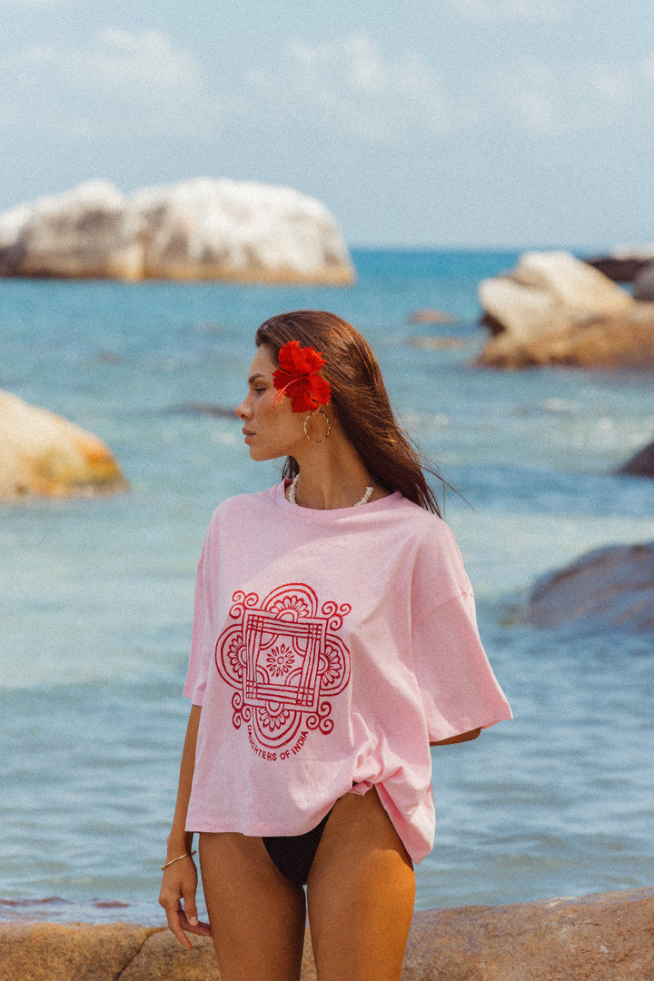 Shanti Tee ~ Pink