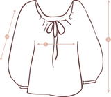 Zahra Blouse ~ Indigo