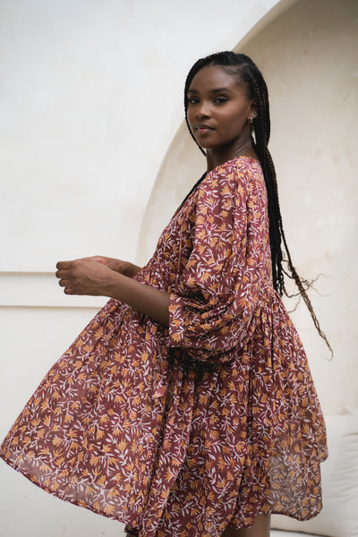 Kyra Mini Dress ~ Sumac