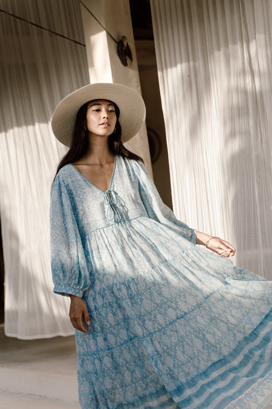 artisanal maxi dress for women PINK VANILLA HANDMADE MAXI CROCHET DRESS | CULT MIA