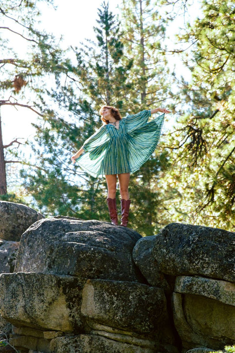 Kyra Mini Dress ~ Spearmint