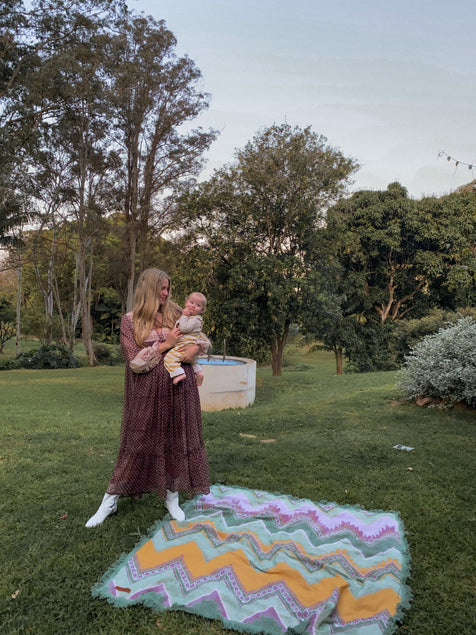 Rooh Maxi Dress ~ Cacao