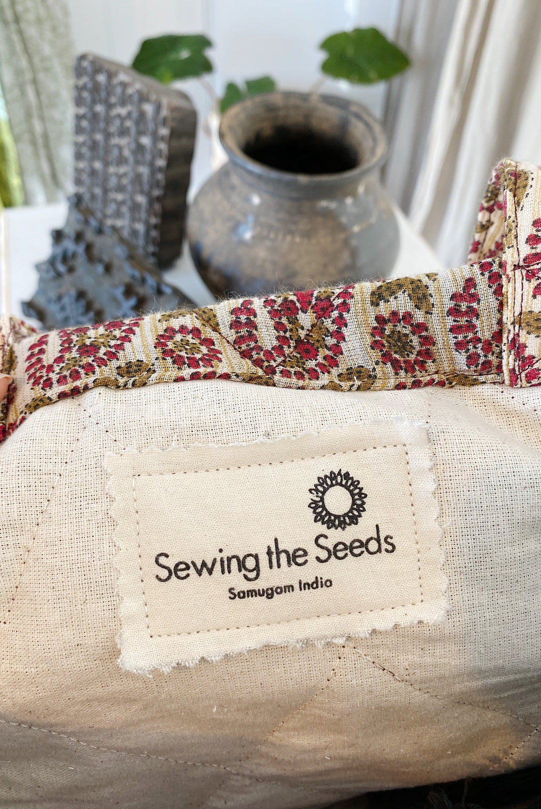 Up-cycled Market Bag ~ Sewing the Seeds Fundraiser