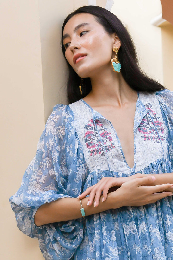 Jaya Mini Dress ~ Juniper