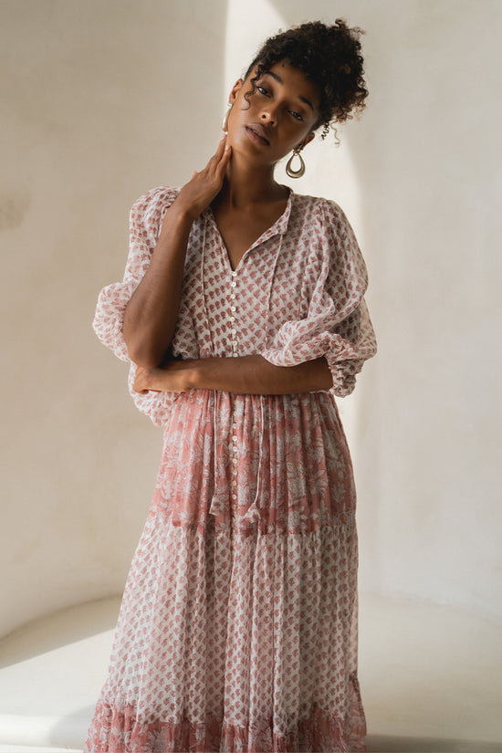 Nora Maxi Dress ~ Primrose | Celebrating Slow Handmade Fashion DOI Nora Maxi Dress ~ Primrose | Celebrating Slow Handmade Fashion DOI