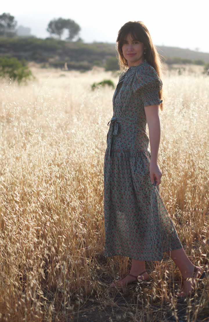 Prairie Dress ~ Sage