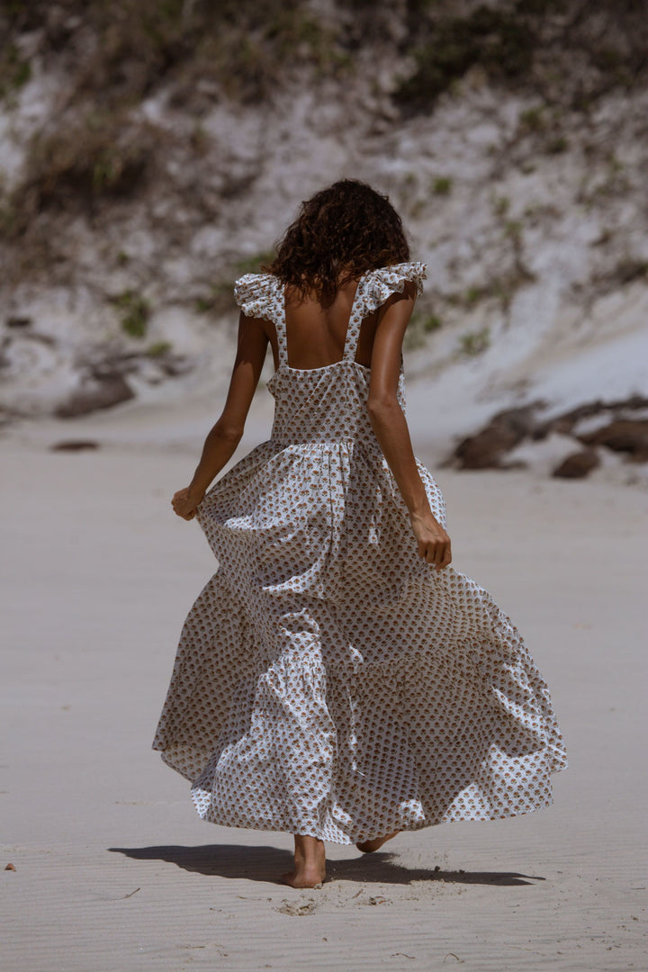 Manjari Dress ~ White