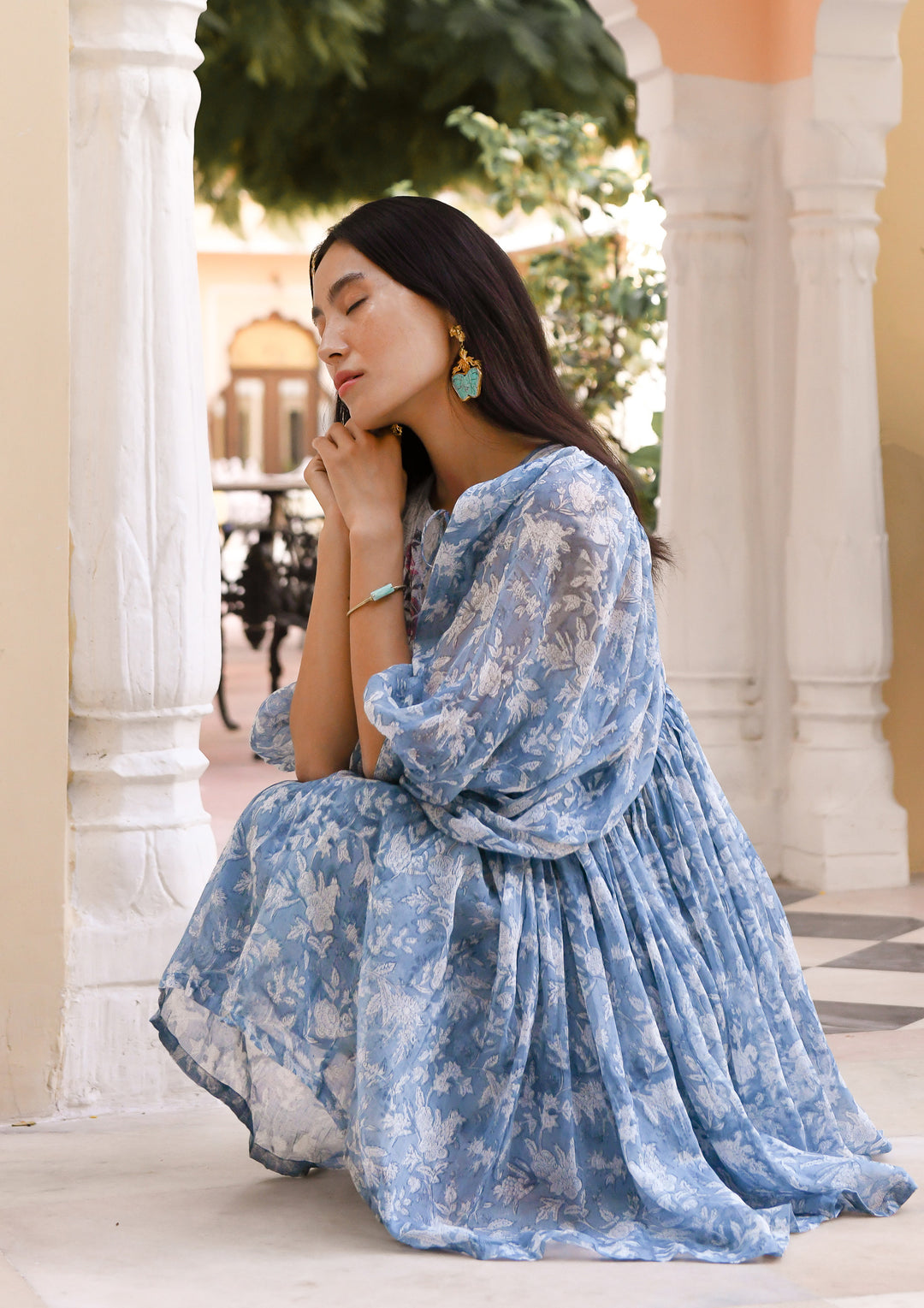 Jaya Mini Dress ~ Juniper
